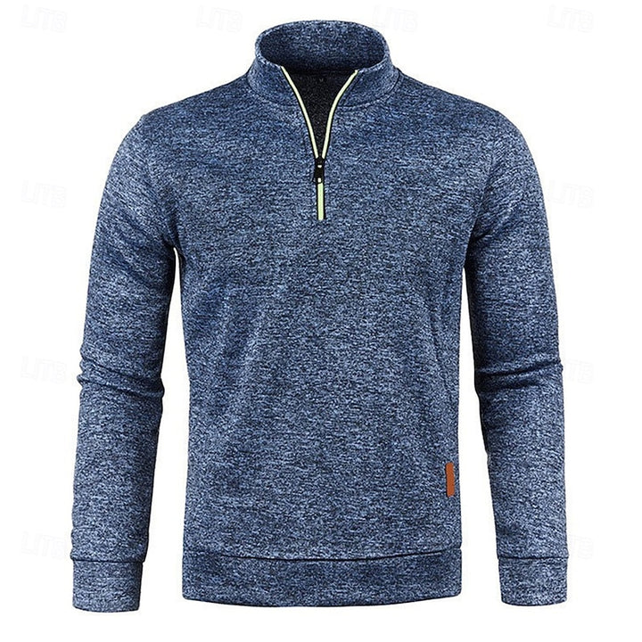 Hartley | Quarter-Zip Long Sleeve Polo Shirt