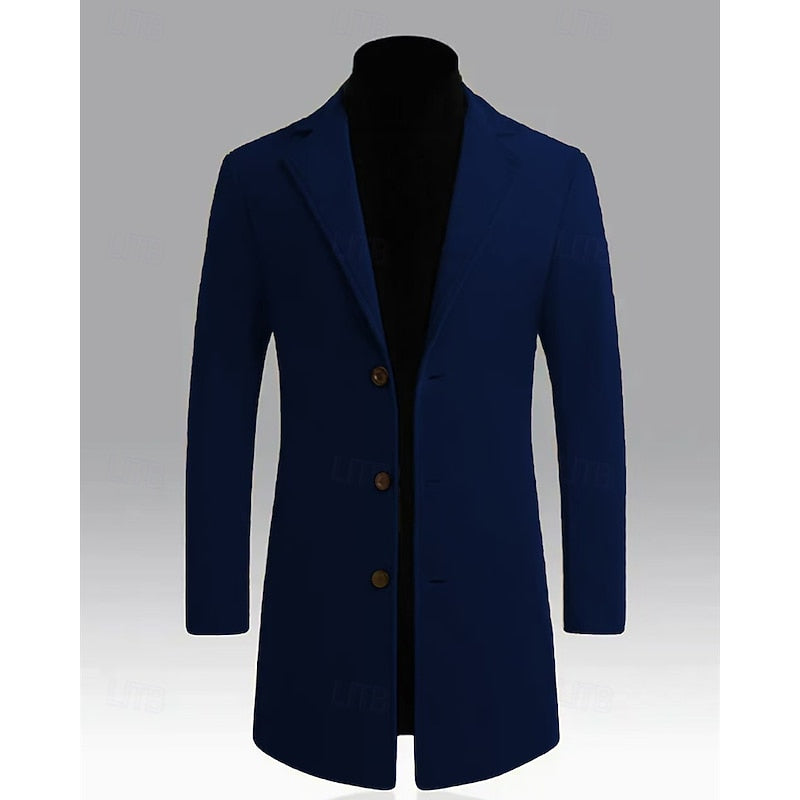 Victor | Tailored Long Overcoat