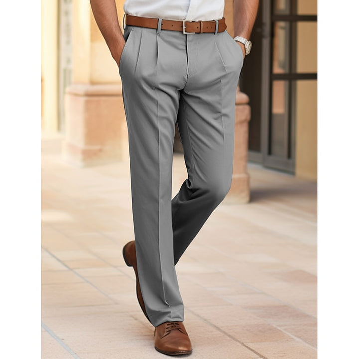 Harvey | Tailored Straight-Leg Pants