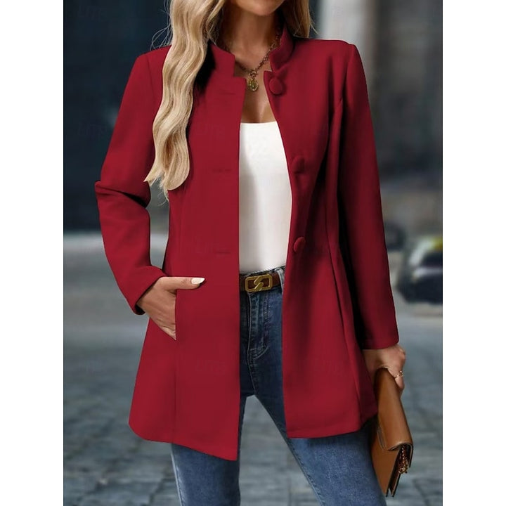 Adrienne | Stand-Collar Coat