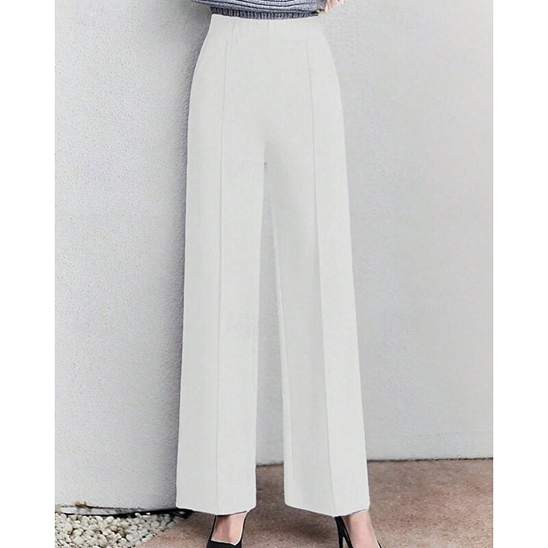 Cassia | Wide-Leg Tailored Pants