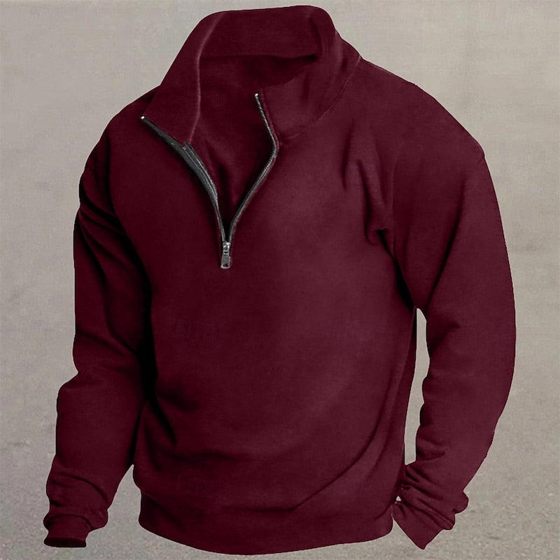 Chester | Quarter-Zip Standing Collar Pullover