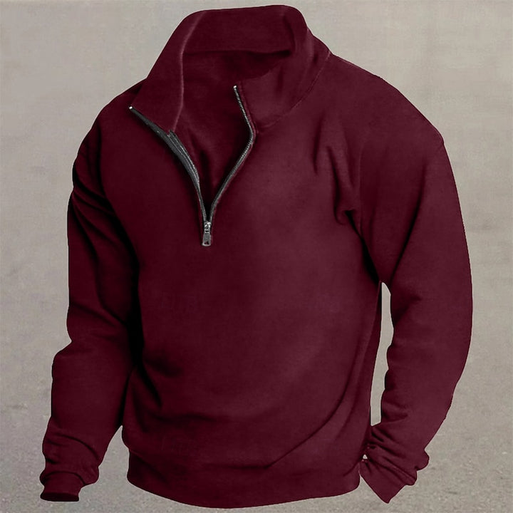 Chester | Quarter-Zip Standing Collar Pullover