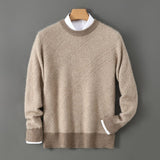 Dalton | Textured Crew Neck Sweater