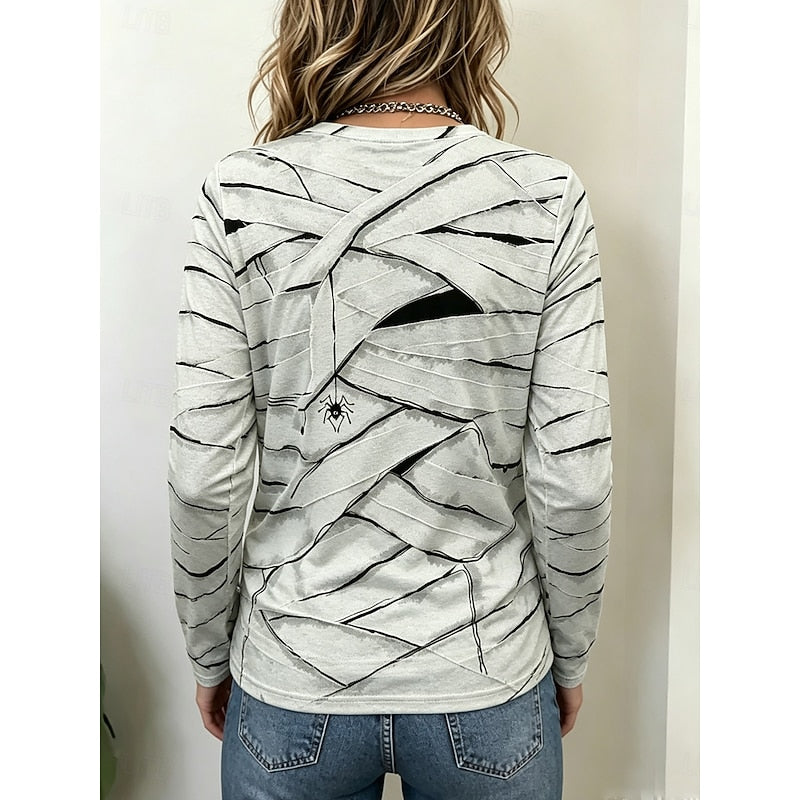 Odessa | Halloween Graphic Long Sleeve Top