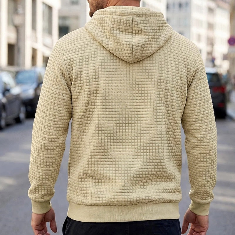 Colton | Textured Hooded Pullover