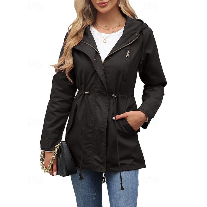 Nadia | Hooded Utility Coat