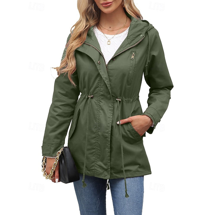 Nadia | Hooded Utility Coat