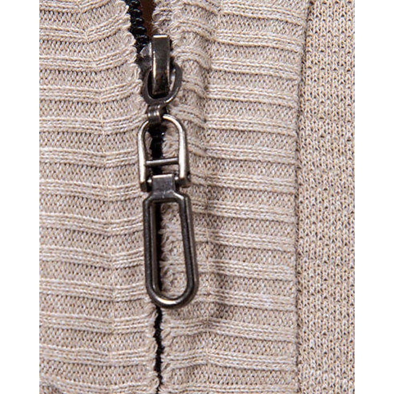 Callum | Textured Quarter-Zip Sweater