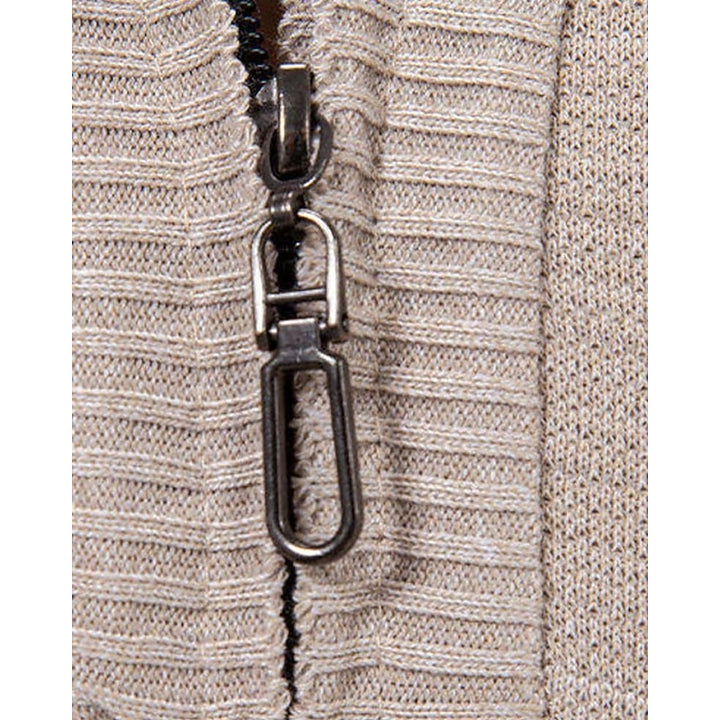 Callum | Textured Quarter-Zip Sweater