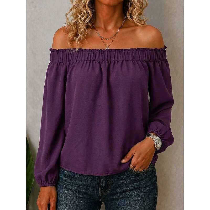 Elodie | Off-Shoulder Ruched Top