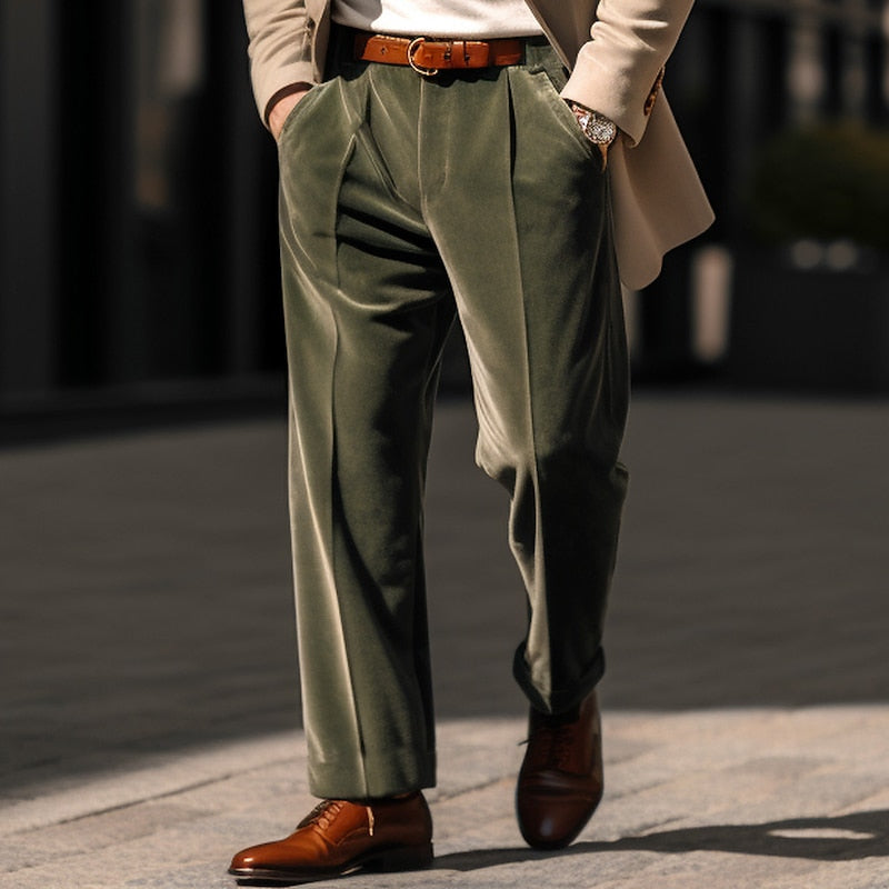 Leland | Tailored Straight-Leg Trousers