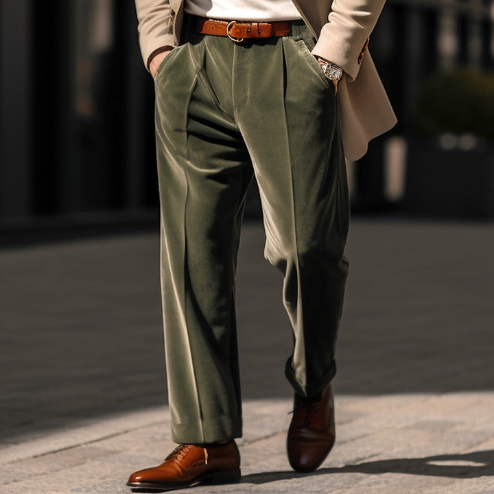Leland | Tailored Straight-Leg Trousers