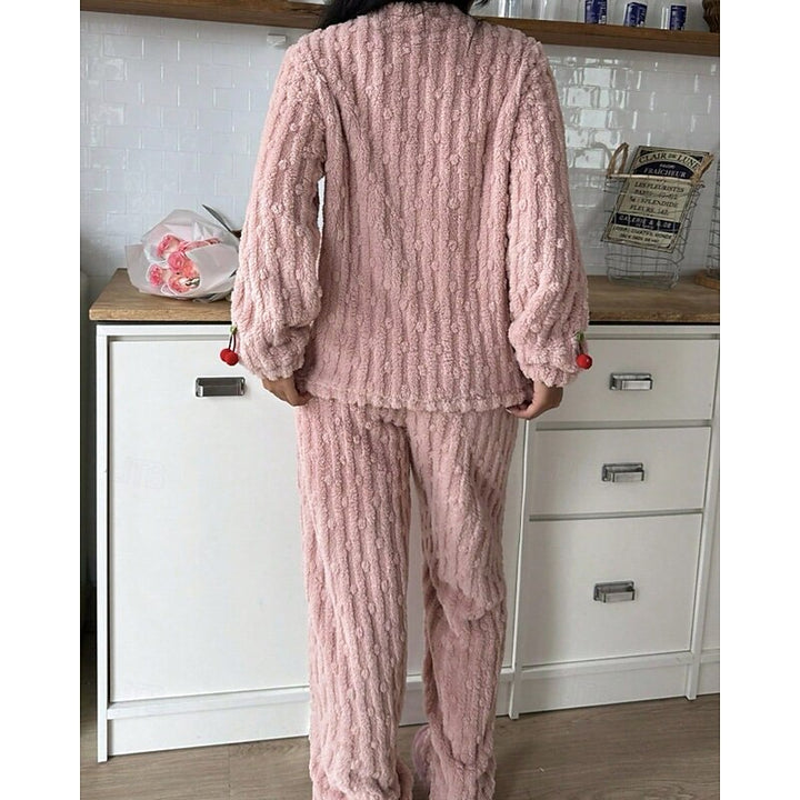 Elsie | Cozy Textured Lounge Two-Piece Set