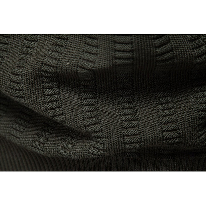 Edwin | Textured Half-Zip Sweater