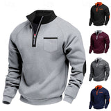 Bradley | Quarter-Zip Stand-Collar Sweatshirt