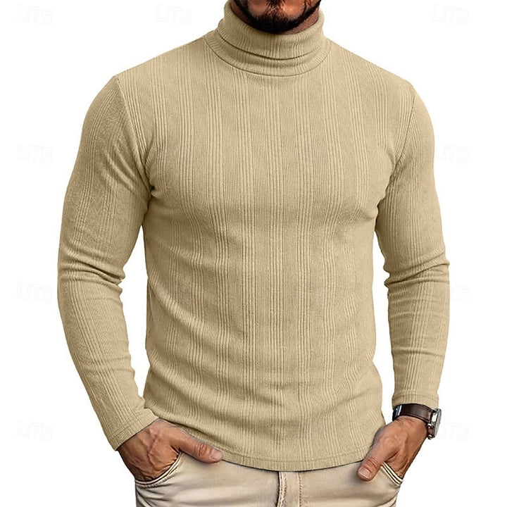 Julius | Refined Ribbed Turtleneck