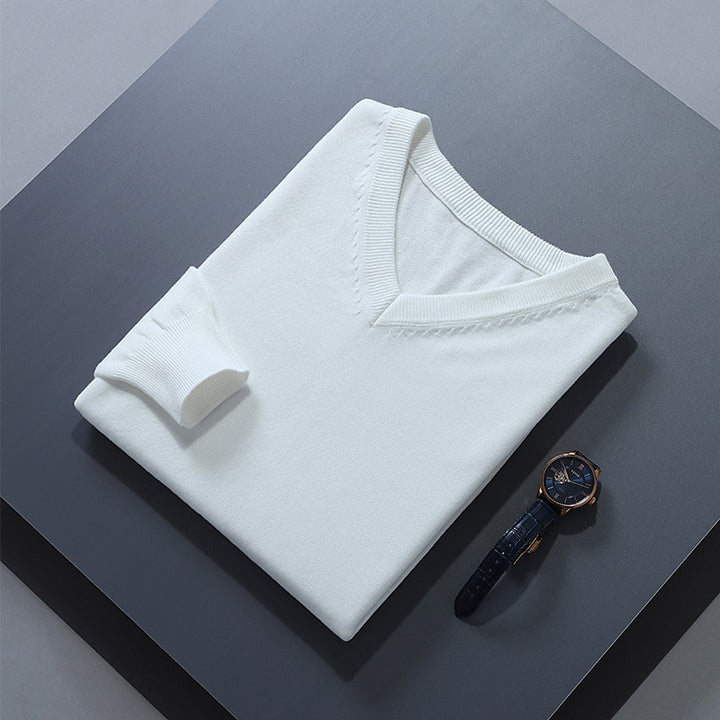 Douglas | Refined V-Neck Sweater