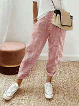 Harriet | Striped Relaxed Summer Pants