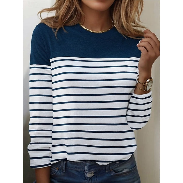 Cora | Striped Long-Sleeve Top