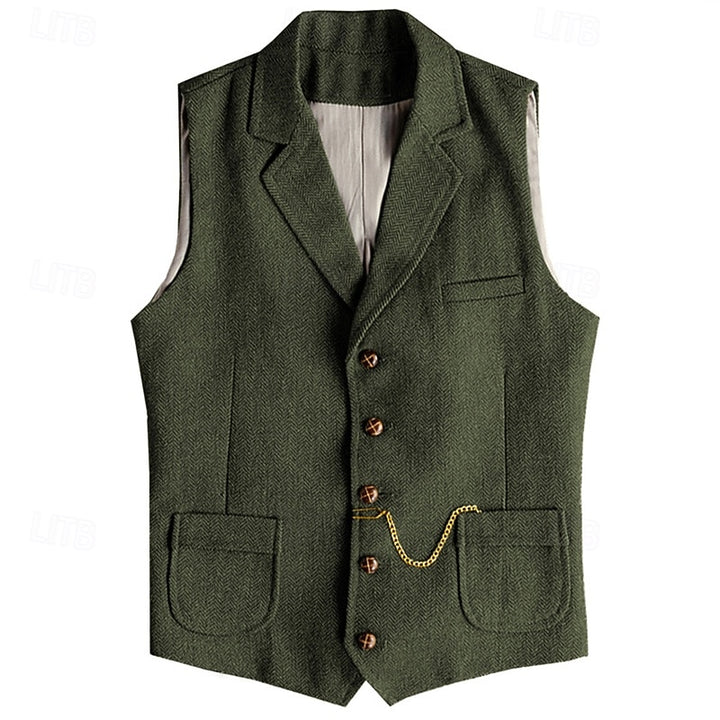 Alistair | Refined Single-Breasted Waistcoat