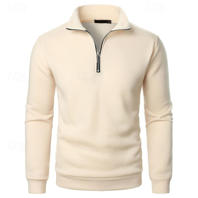 Gilbert | Quarter-Zip Stand-Collar Sweatshirt