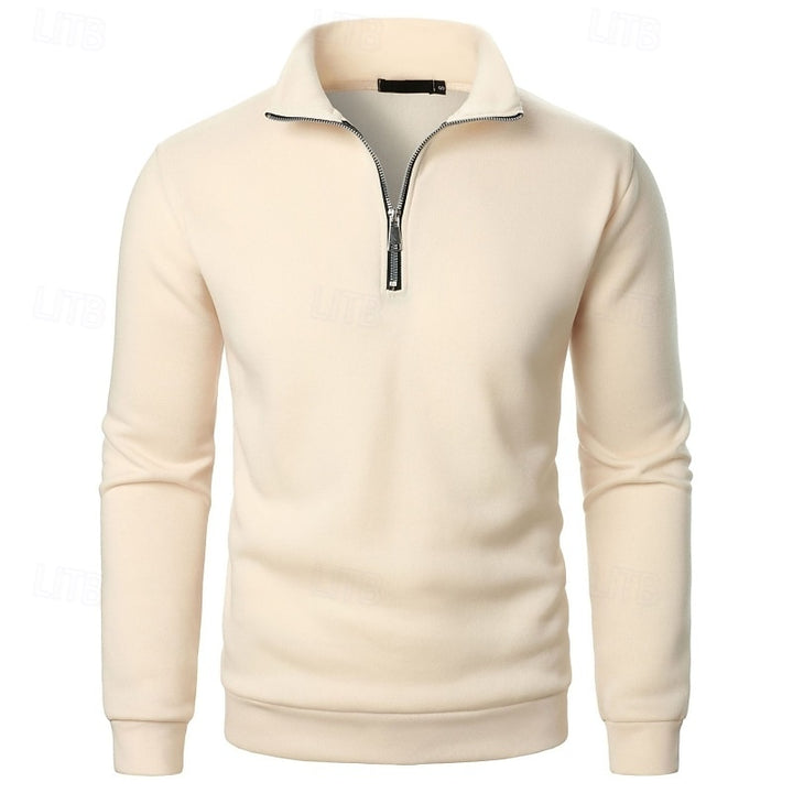Gilbert | Quarter-Zip Stand-Collar Sweatshirt
