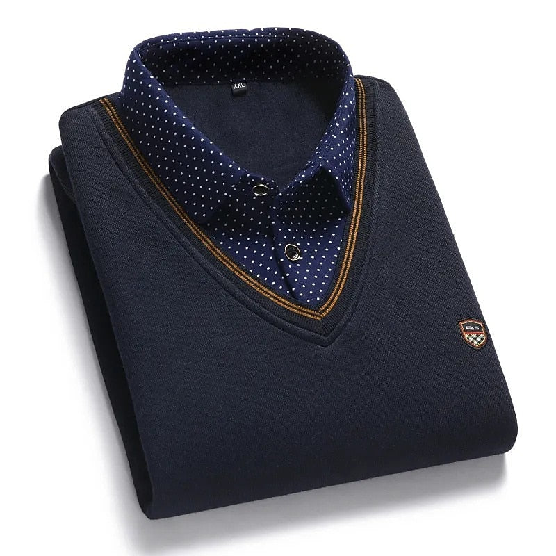 Winslow | Refined Mock-Collar Sweater