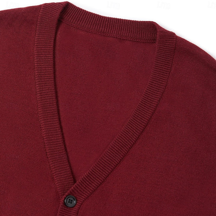 Clifford | Christmas Button-Front Sweater Vest