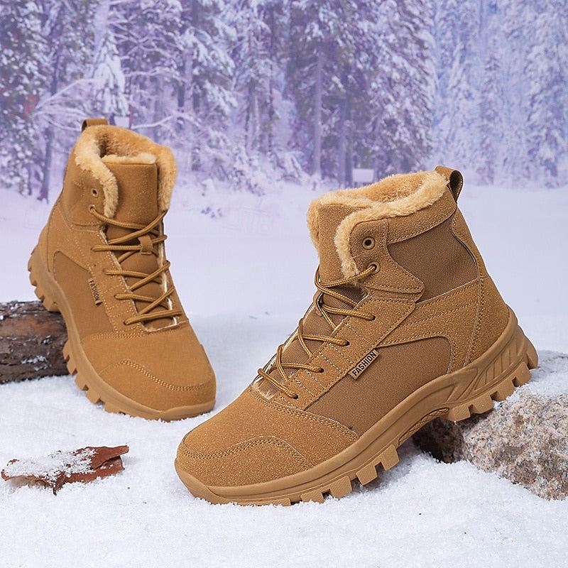 Garrett | Rugged Fur-Lined Boots
