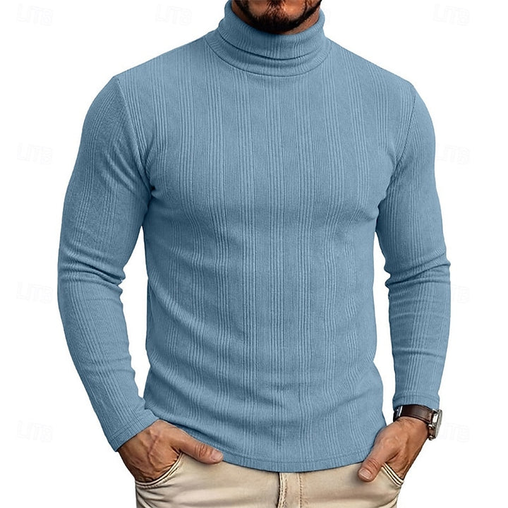 Julius | Refined Ribbed Turtleneck