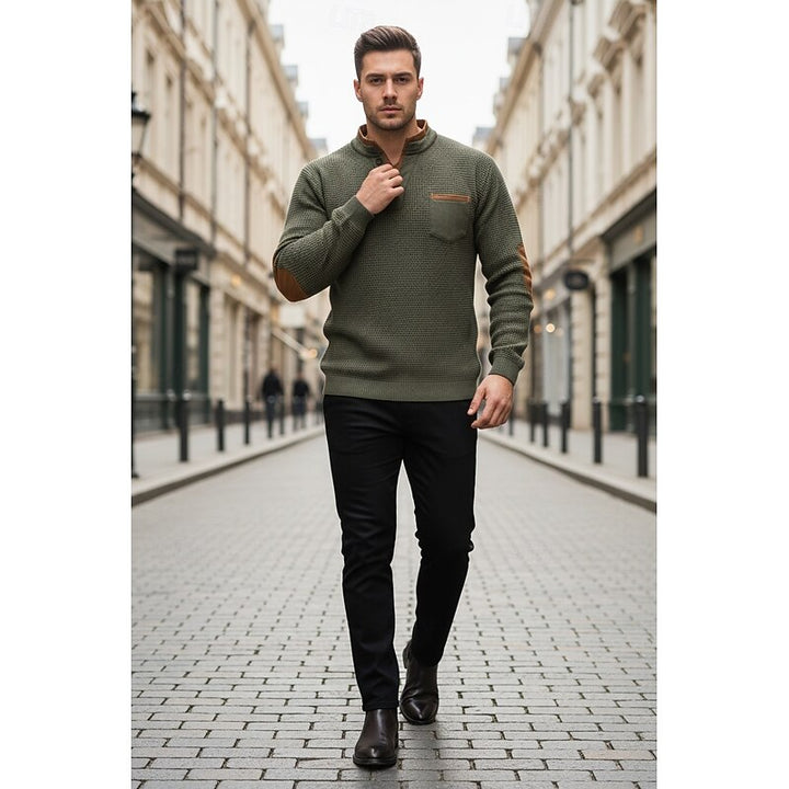 Dexter | Textured Button Henley