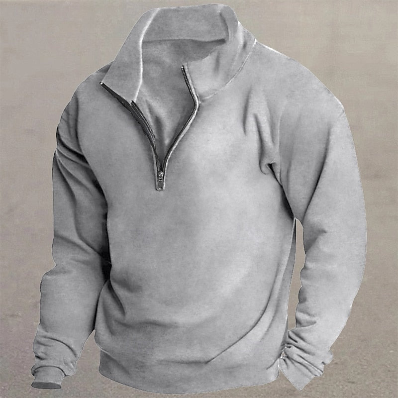 Chester | Quarter-Zip Standing Collar Pullover