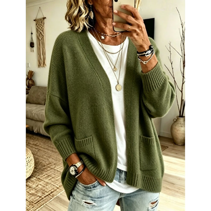 Bethany | Relaxed Open-Front Cardigan