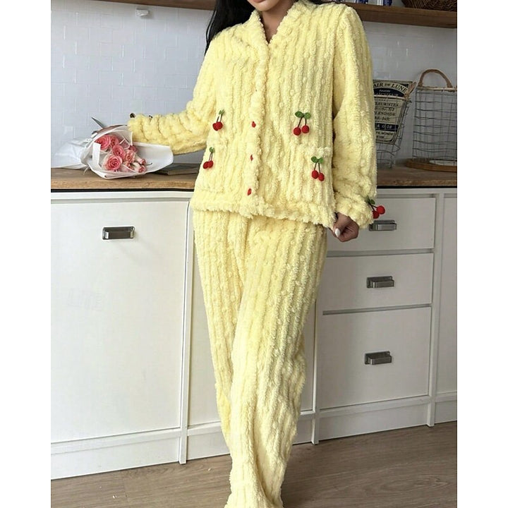 Elsie | Cozy Textured Lounge Two-Piece Set