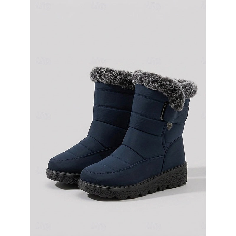 Coralie | Cozy Faux-Fur Winter Boots