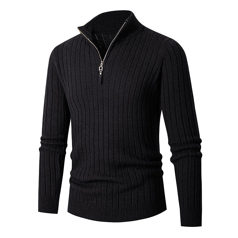 Lawson | Quarter-Zip Ribbed Sweater