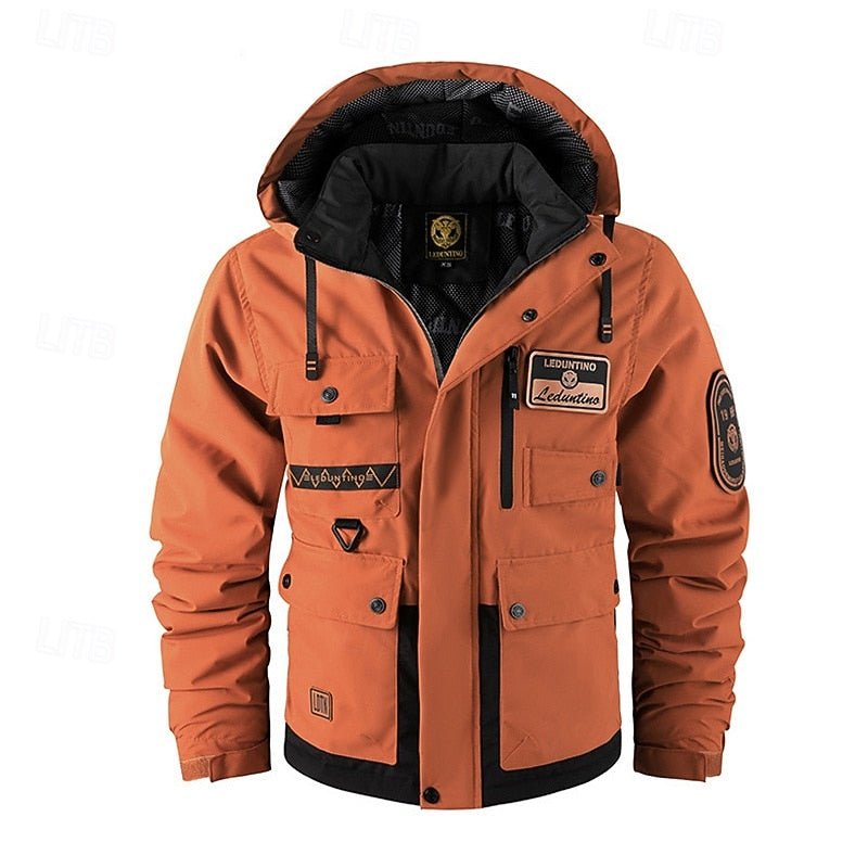 Gavin | All-Weather Hooded Utility Jacket