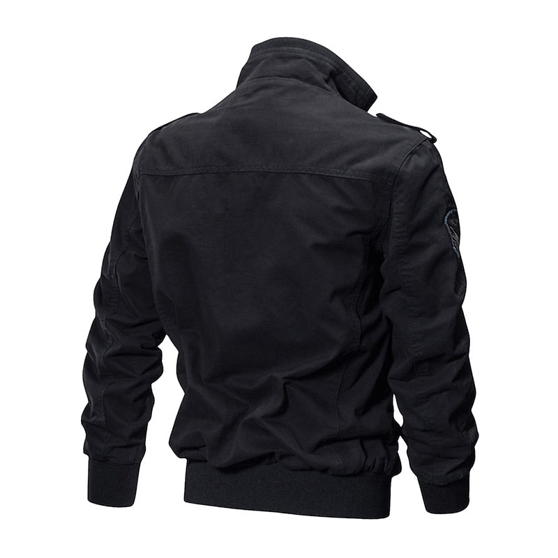 Duncan | Military-Style Bomber Jacket