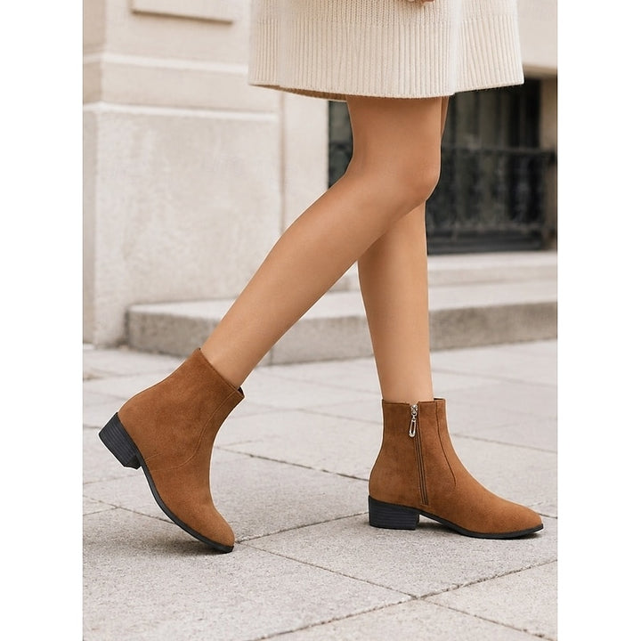 Tessa | Sleek Side-Zip Ankle Boots