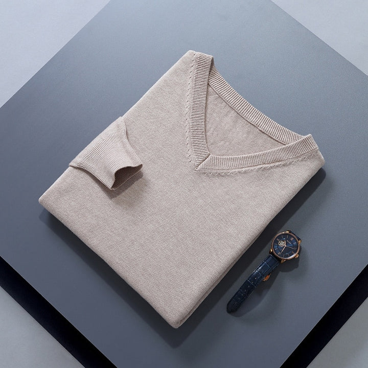 Douglas | Refined V-Neck Sweater