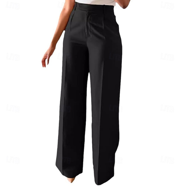 Winona | High-Waist Straight-Leg Trousers