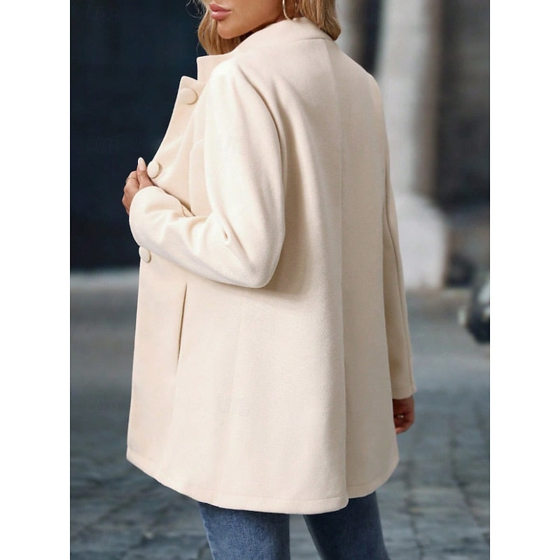 Adrienne | Stand-Collar Coat