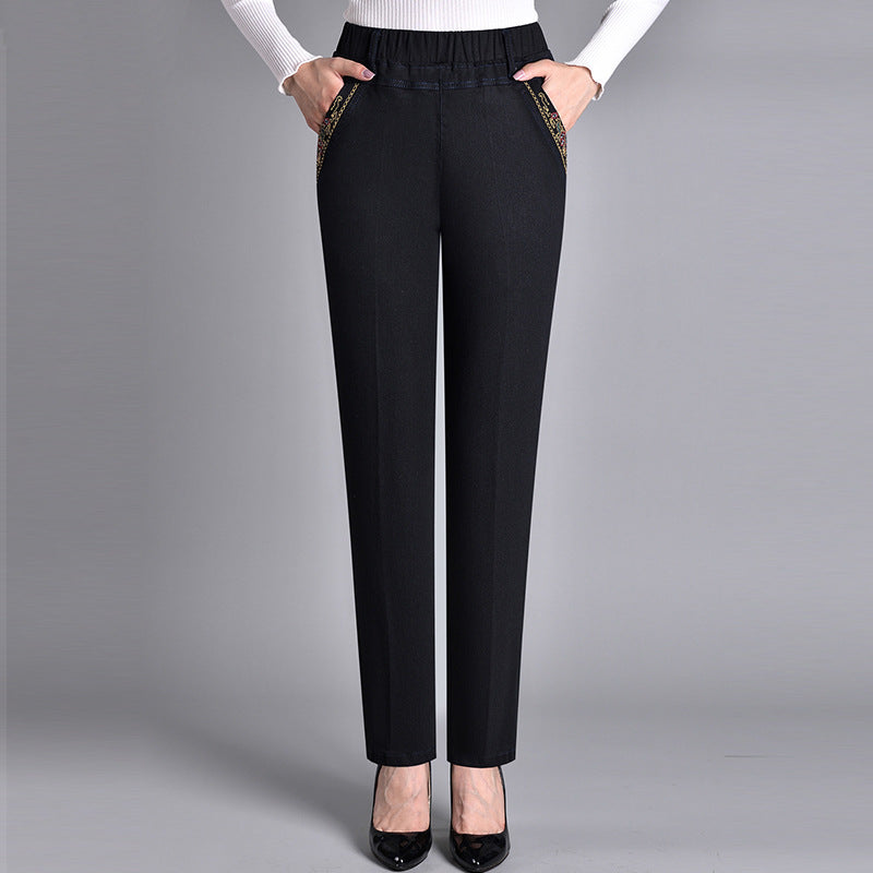 Lena | Tailored Straight Leg Pants