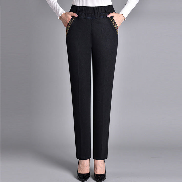 Lena | Tailored Straight Leg Pants