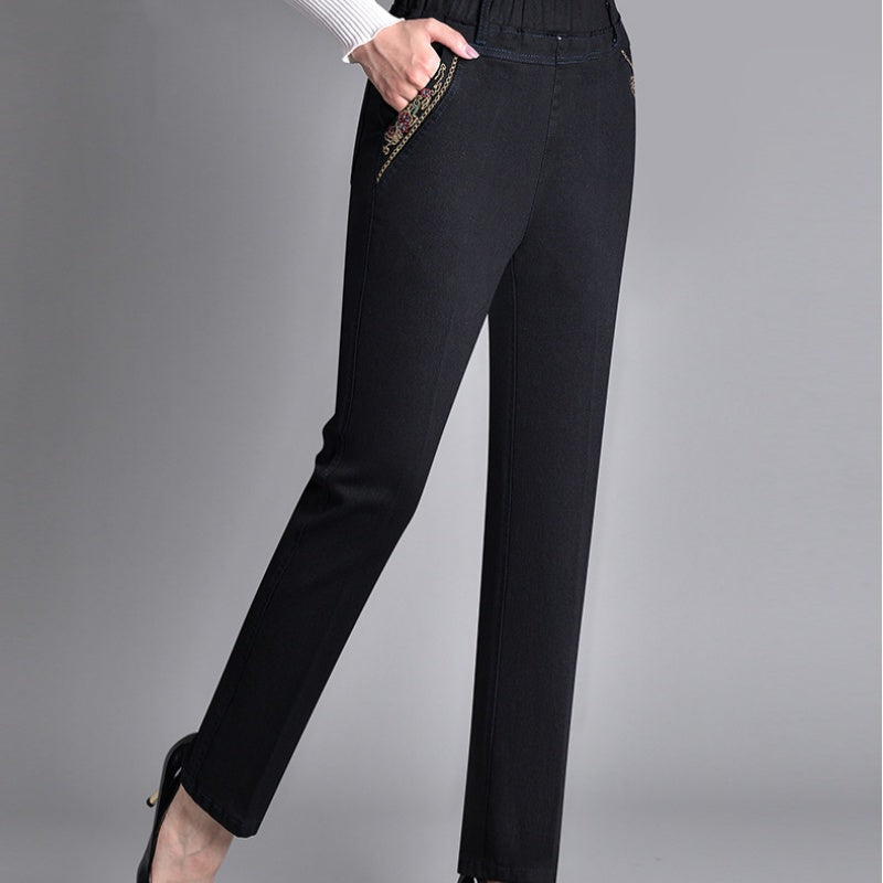 Lena | Tailored Straight Leg Pants