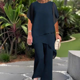 Everly | Elegant Wide Leg Trouser Set