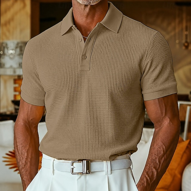 Barrett | Textured Short-Sleeve Polo Shirt