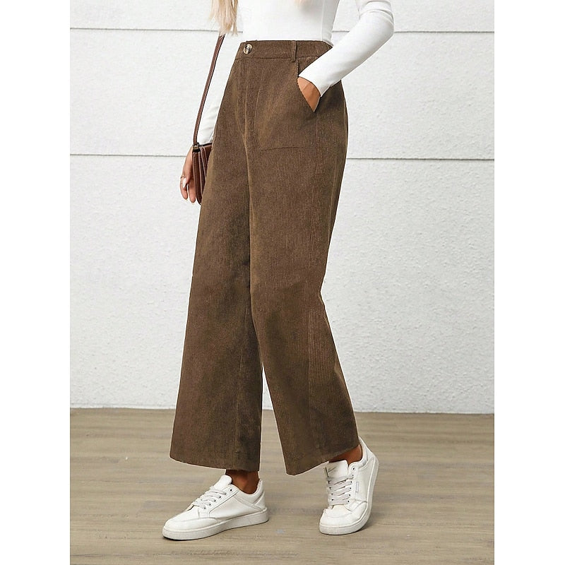 Josie | Wide-Leg High-Waist Pants