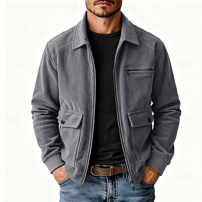 Brennan | Classic Lapel Utility Jacket
